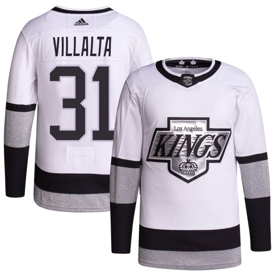 Matt Villalta Los Angeles Kings Authentic 2021/22 Alternate Primegreen Pro Player Adidas Jersey - White