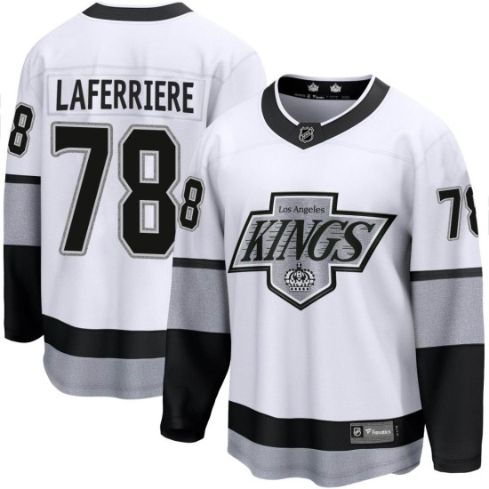 Alex Laferriere Los Angeles Kings Premier Breakaway Alternate Fanatics Branded Jersey - White