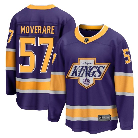 Jacob Moverare Los Angeles Kings Youth Breakaway 2020/21 Special Edition Fanatics Branded Jersey - Purple