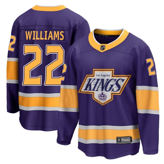 Tiger Williams Los Angeles Kings Youth Breakaway 2020/21 Special Edition Fanatics Branded Jersey - Purple