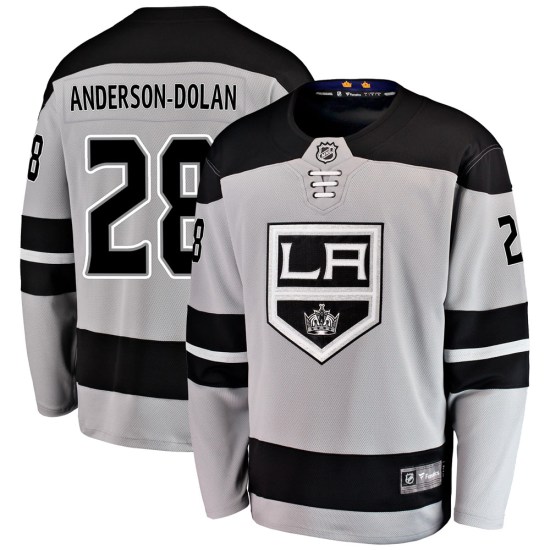Jaret Anderson-Dolan Los Angeles Kings Breakaway Alternate Fanatics Branded Jersey - Gray