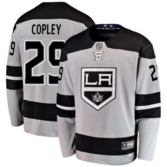 Pheonix Copley Los Angeles Kings Breakaway Alternate Fanatics Branded Jersey - Gray