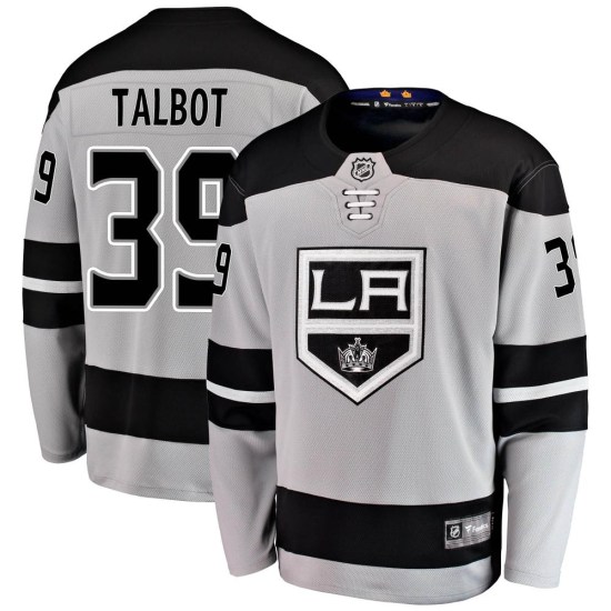 Cam Talbot Los Angeles Kings Breakaway Alternate Fanatics Branded Jersey - Gray