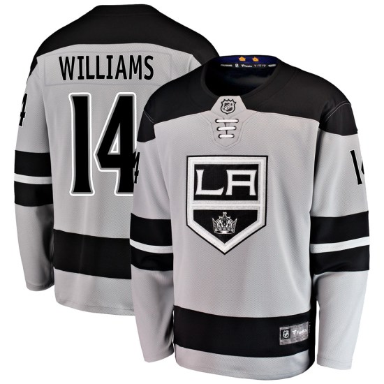 Justin Williams Los Angeles Kings Breakaway Alternate Fanatics Branded Jersey - Gray