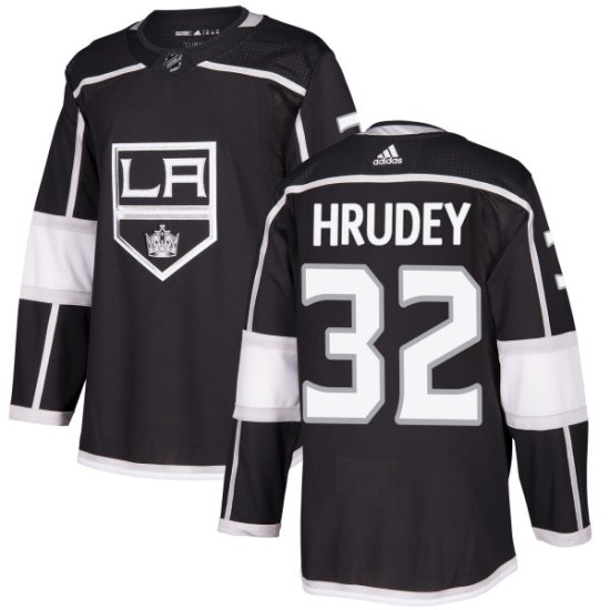 Kelly Hrudey Los Angeles Kings Authentic Adidas Jersey - Black